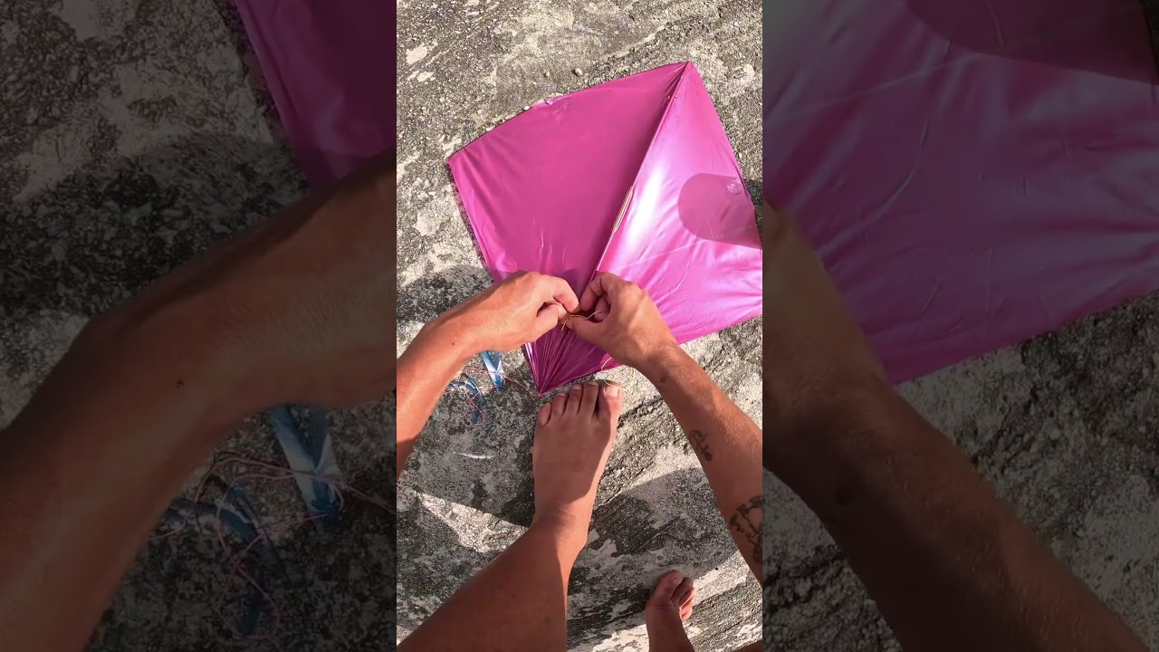 Raia Flechinha Diamante! J&aacute; soltou uma dessas? #pipa #pipas #pipacombate #pipavav #pipahdpe