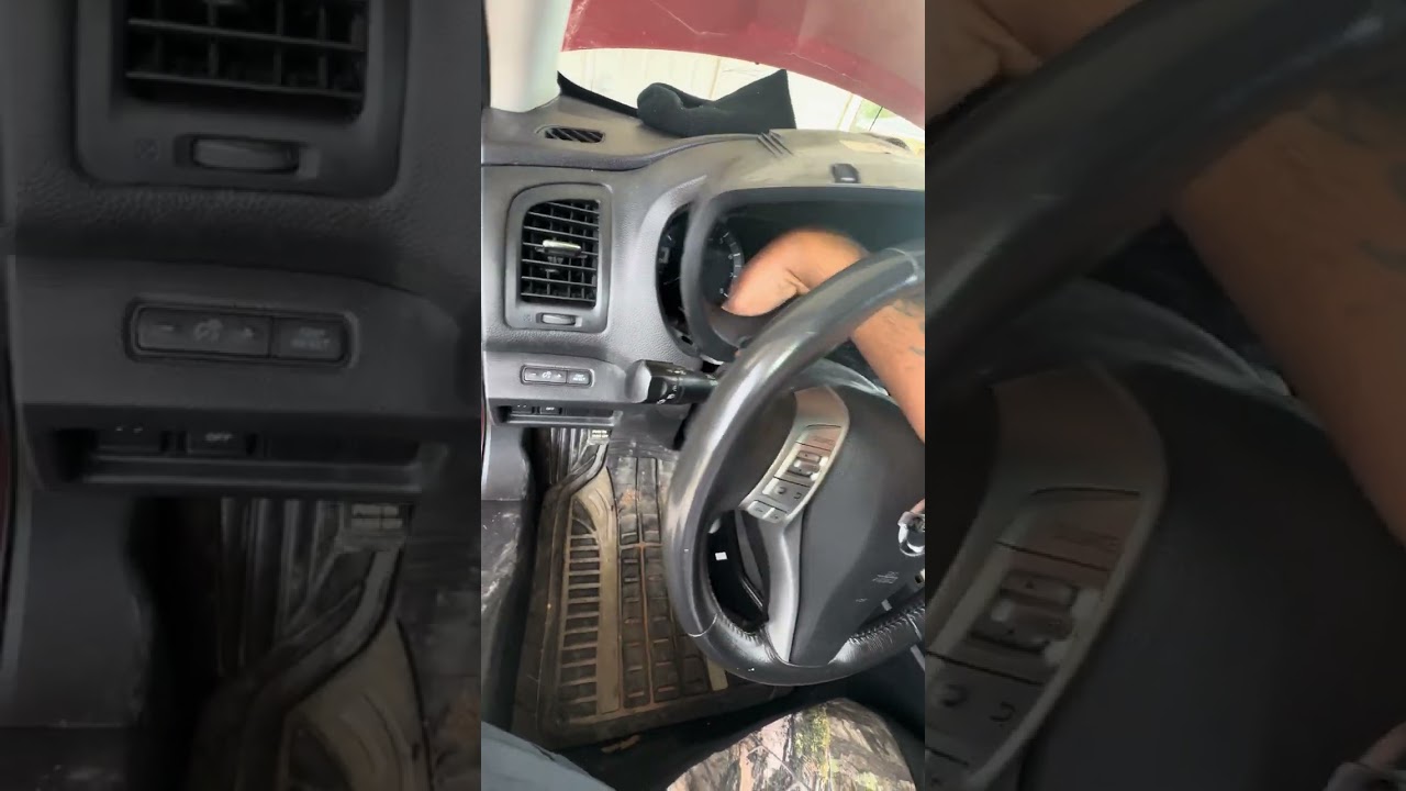 Changing 2017 Nissan Altima cluster