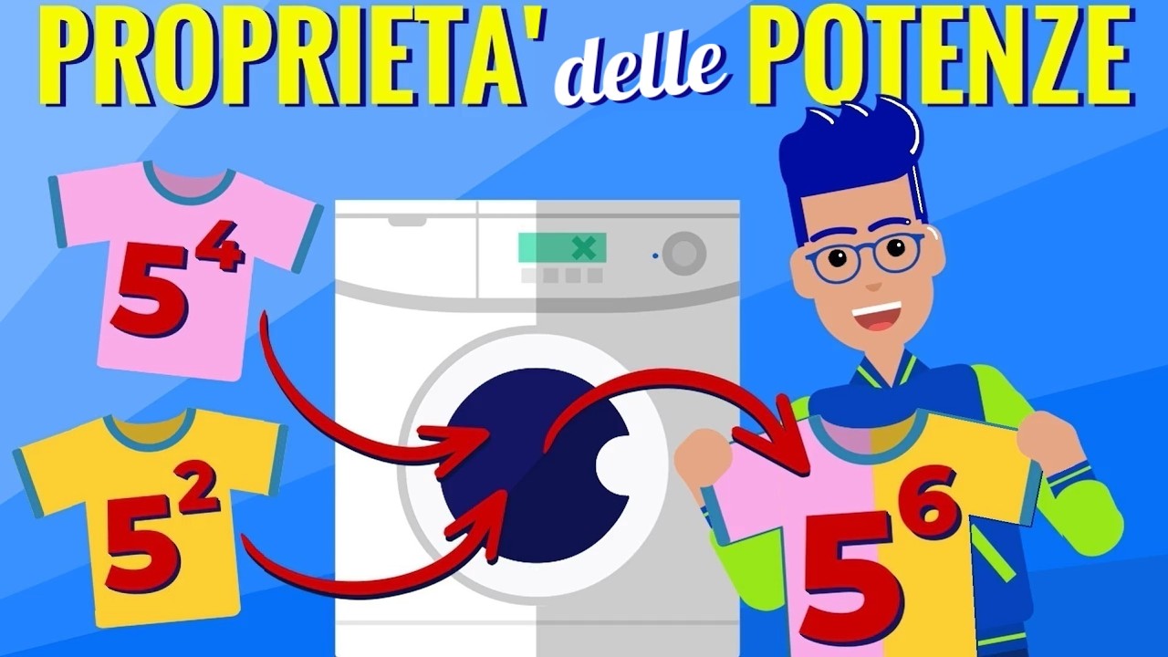 PROPRIETÁ DELLE POTENZE ! Spiegato facile con esempi dimostrativi ! (Aritmetica_48)
