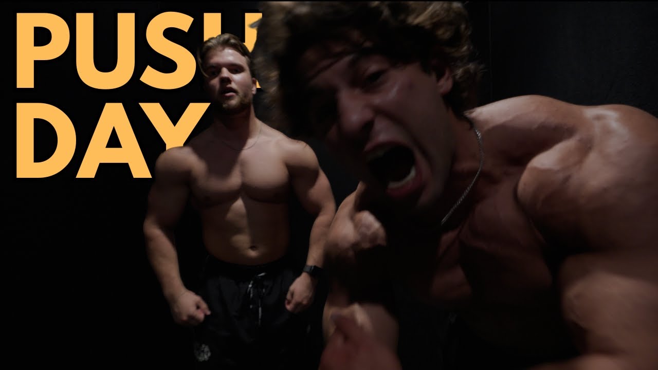 ANABOLISCHE PUSHDAY MET BART (PUSHDAY MOTIVATION)