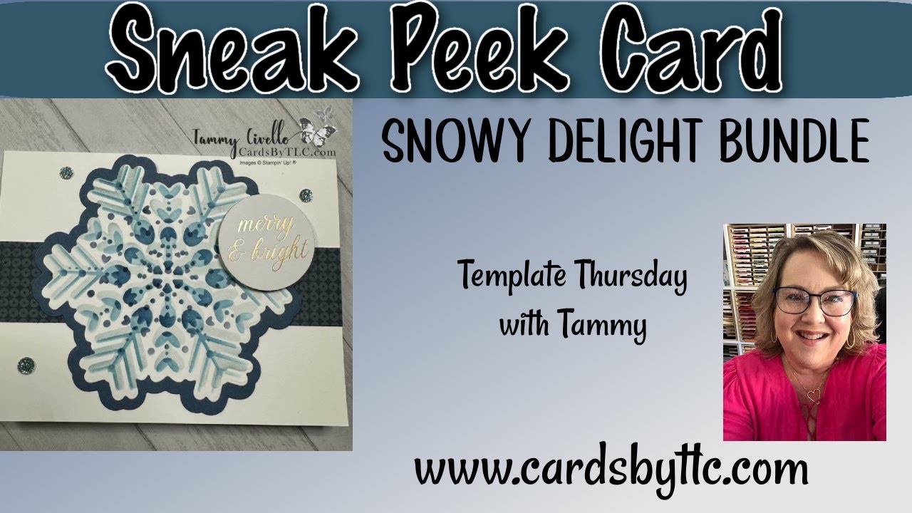 Sneak Peek! NEW Stampin&rsquo; Up! Holiday Products + Mojo Monday Sketch Card