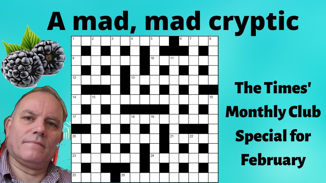 Absolute Madness! - the Times's Monthly cryptic test