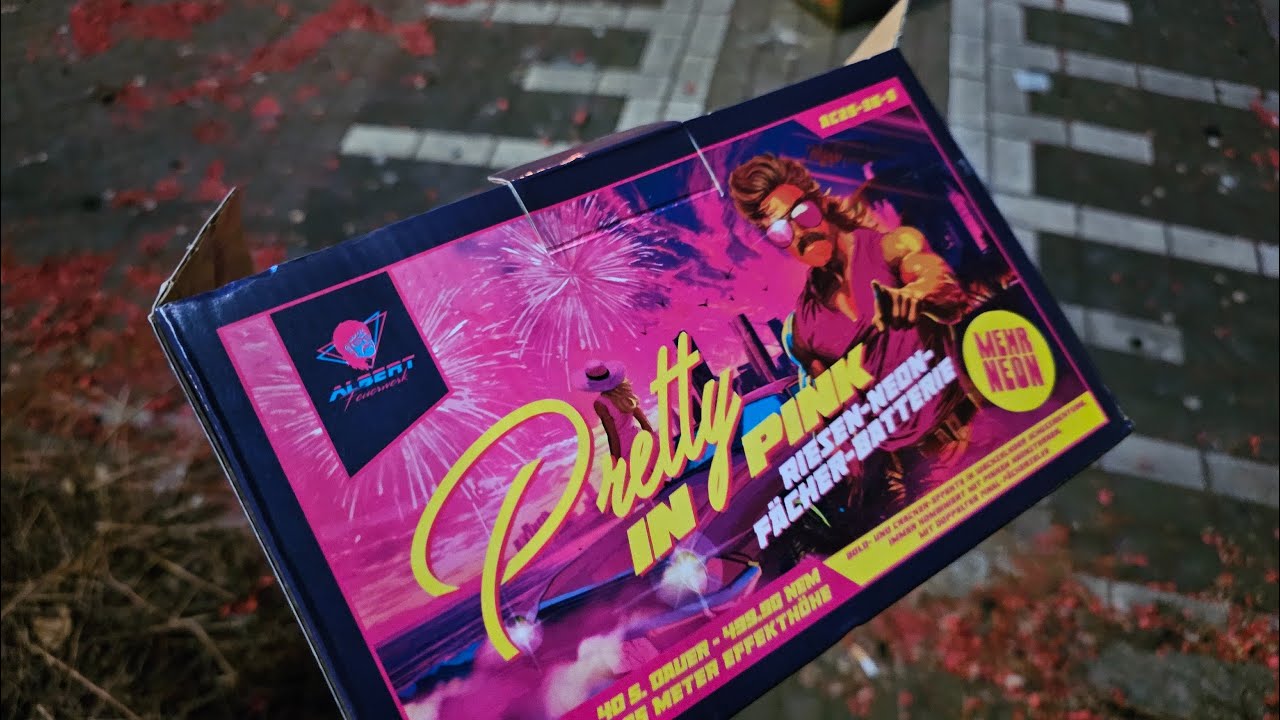 Albert Pretty in Pink - 36 Shots - Albert Vuurwerk