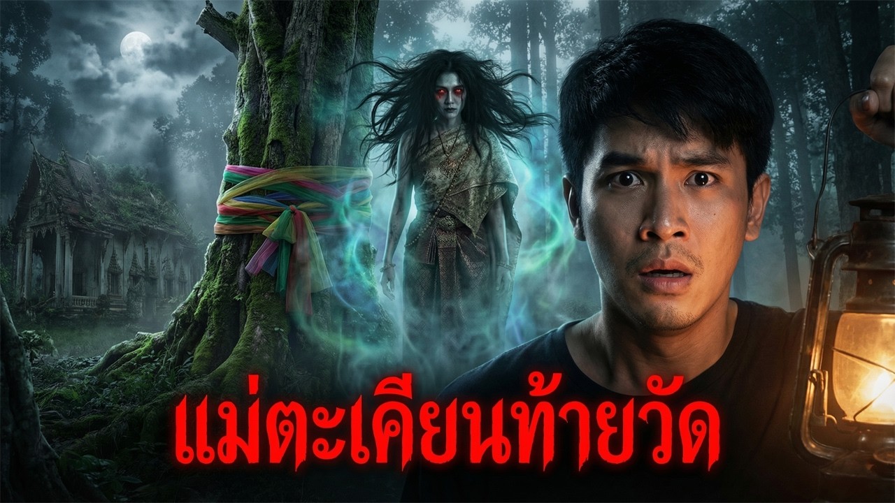 เรื่องเล่าผีแม่ตะเคียนท้ายวัด | ตำนานผีเฮี้ยนต้นตะเคียน 100 ปี ที่ทำให้ทั้งหมู่บ้านผวา