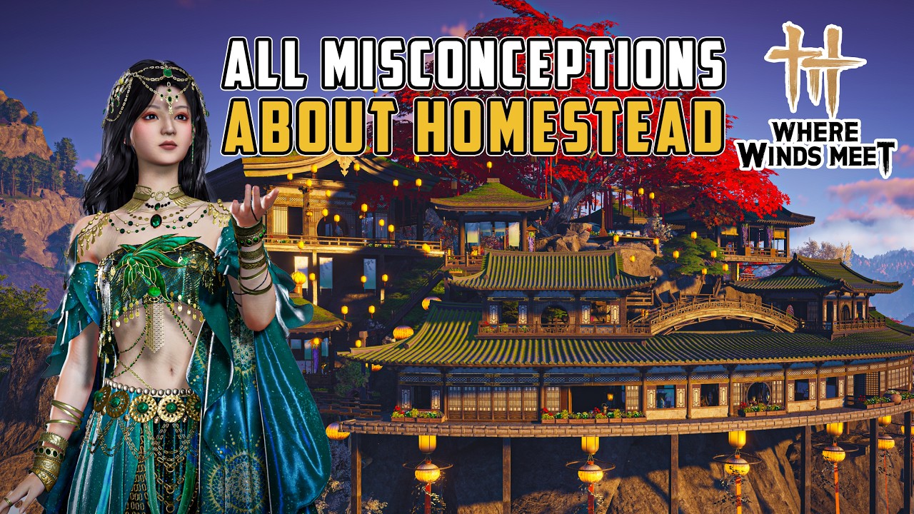 Всё, что вы ошибочно думали о системе Homestead в Where Winds Meet
