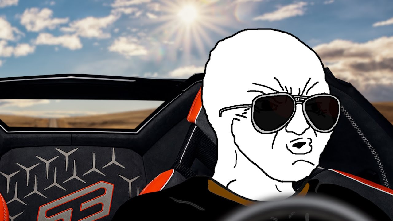 Wojak buys a new car and gets scammed