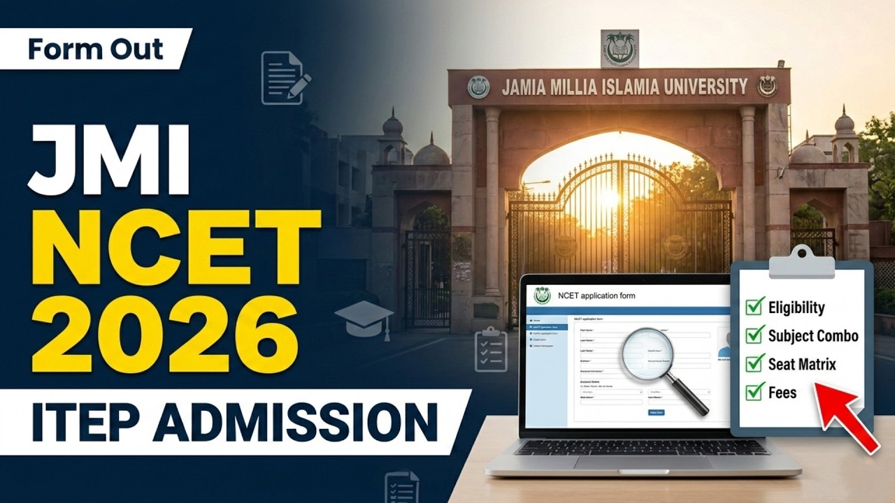 JMI ITEP 2026 | Eligibility, Seats, Fees & Subjects