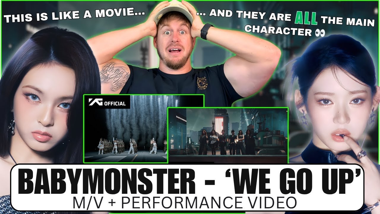 Первая реакция на клип и эксклюзивное видео выступления BabyMonster «WE GO UP»