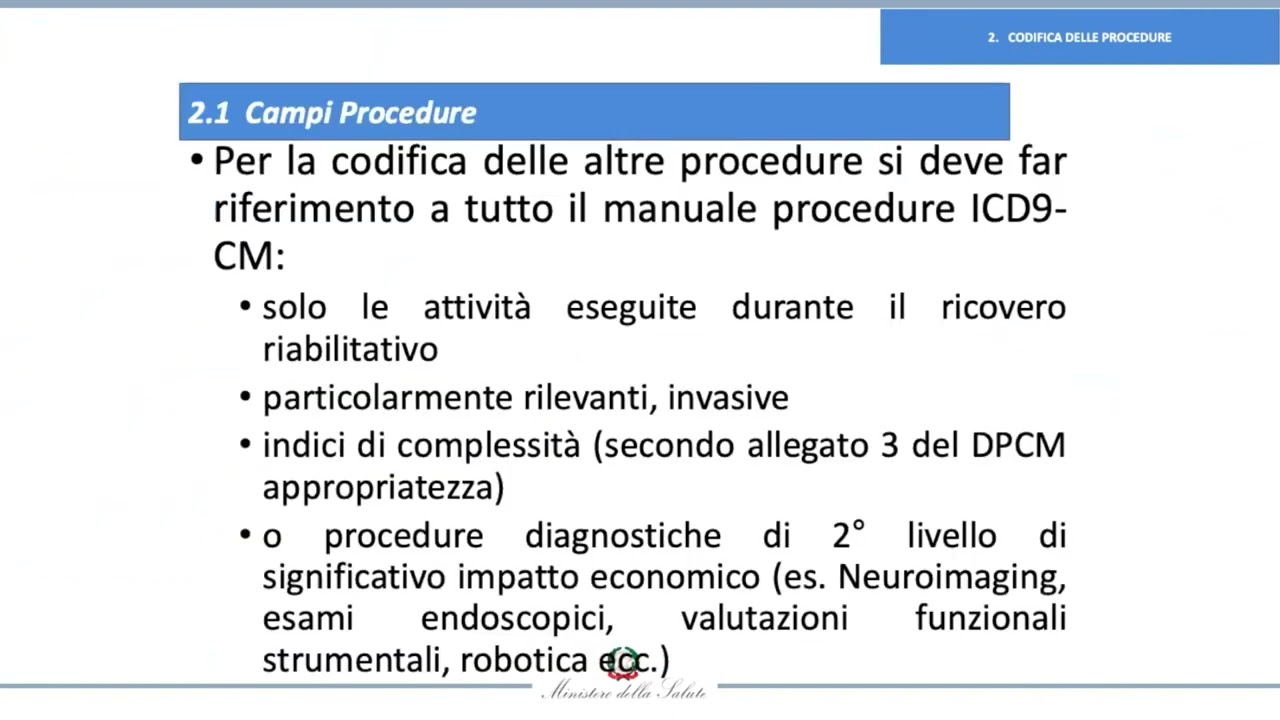 SDOr -Modulo 2: Codifica delle procedure