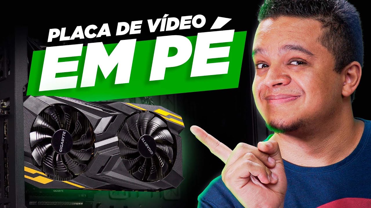 COMO COLOCAR sua placa de vídeo NA VERTICAL!