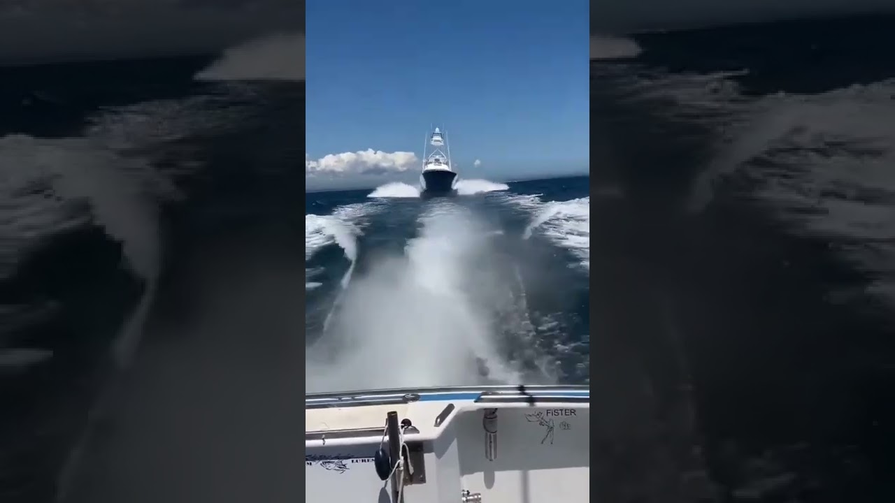 Wait for it...Insane flyby of the 72' Viking 