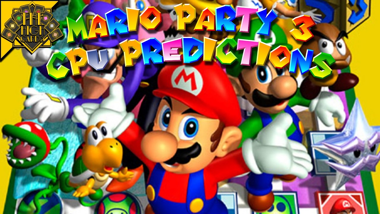 Mario Party 3 CPU Predictions (LoppearLink, CaptainIcarusa, & EzraSecur)