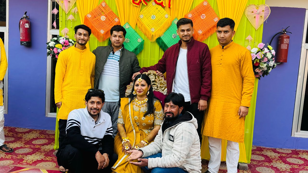 हल्दी हुई हल्द्वानी में #viral  #pithoragarhdistrict  #daillyvlogger 