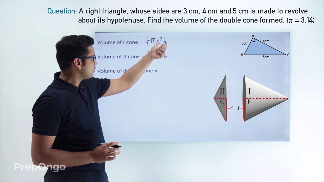 Volume of Combinations of Solids - Example 5