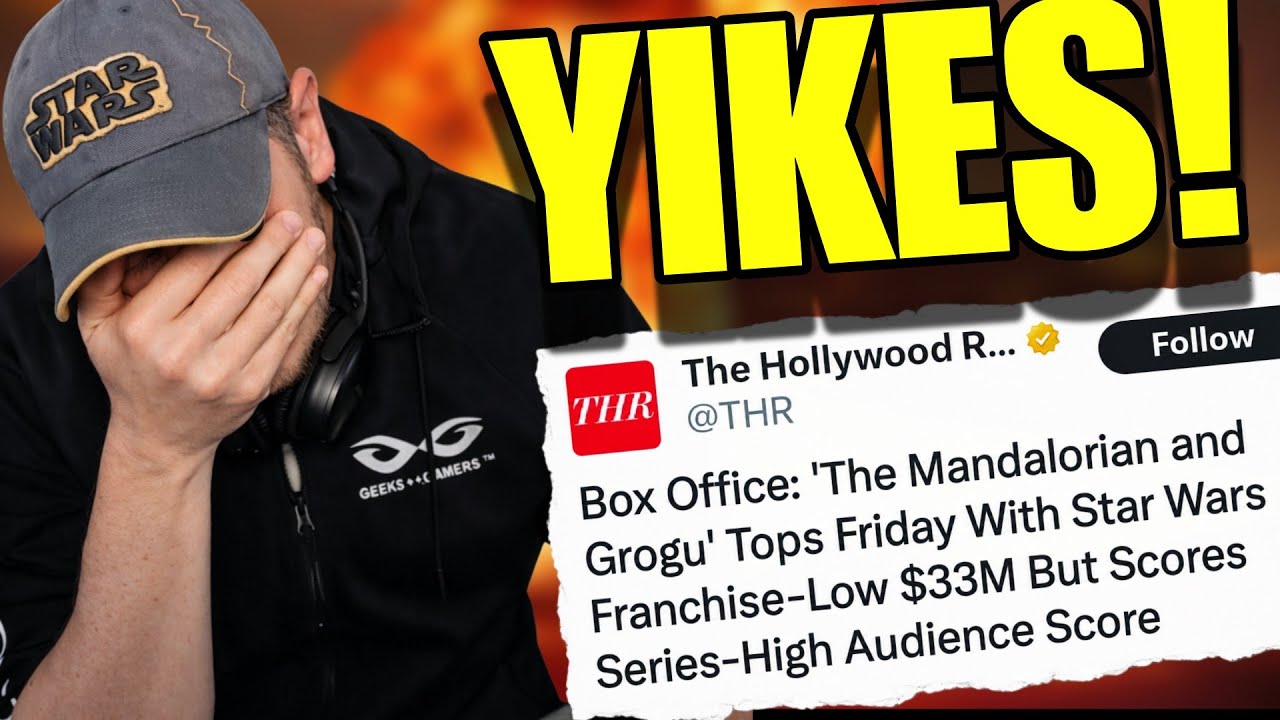 Star Wars Box Office DISASTER - Mandalorian and Grogu LOWER Than Solo