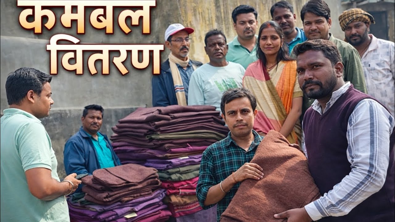 गरीबों के बीच कम्बल वितरण | समाजसेवा का सच्चा उदाहरण | Winter Help कम्बल वितरणBlanket Distribution