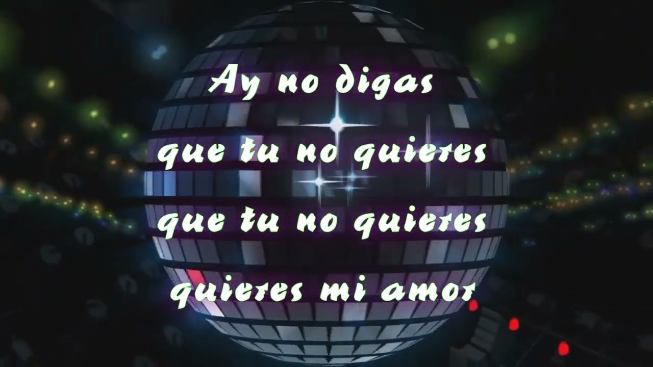 Karaoke  _ Ay No Digas
