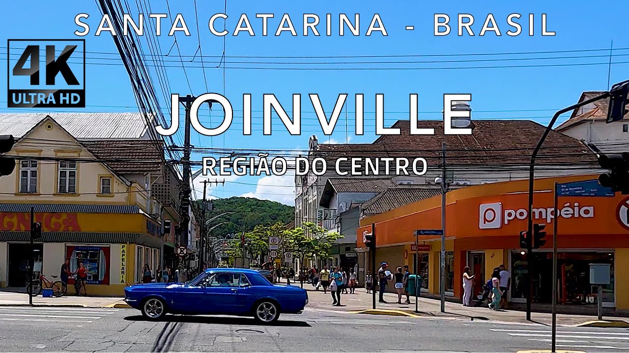 Joinville   Dirigindo pelas ruas do Centro