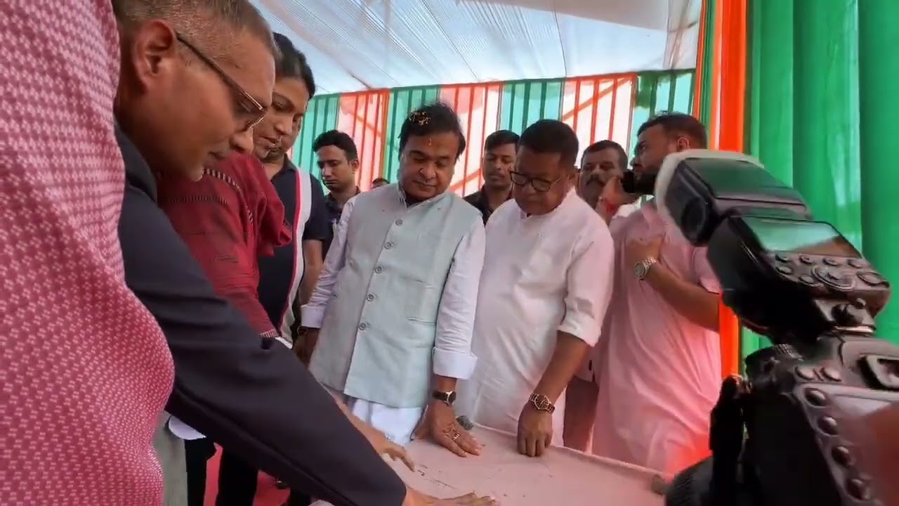 Visited the proposed site of the upcoming IIM Guwahati in Kamrup to take stock of the activities.