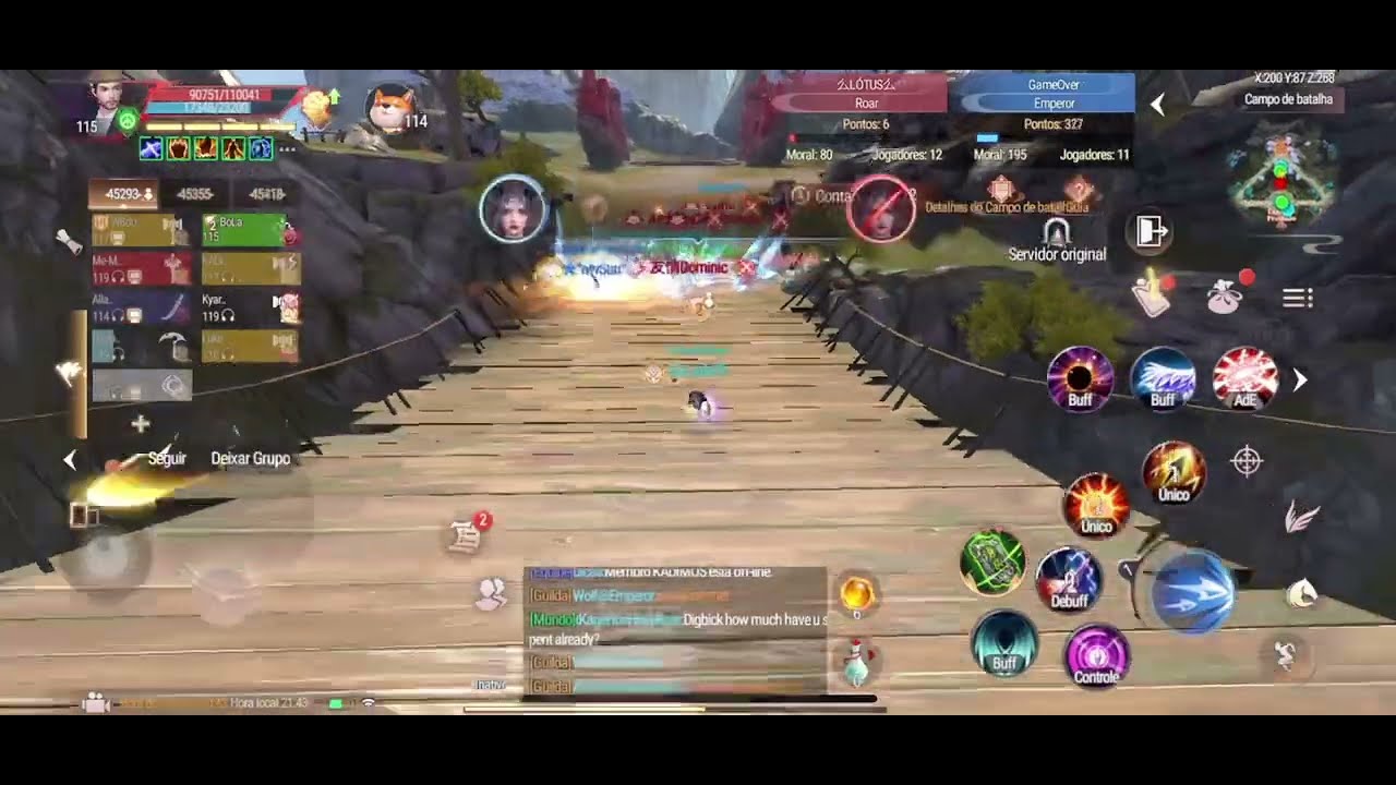 LIGA DAS GUILDAS GvG Inter Servidor - Perfect World Ascend 