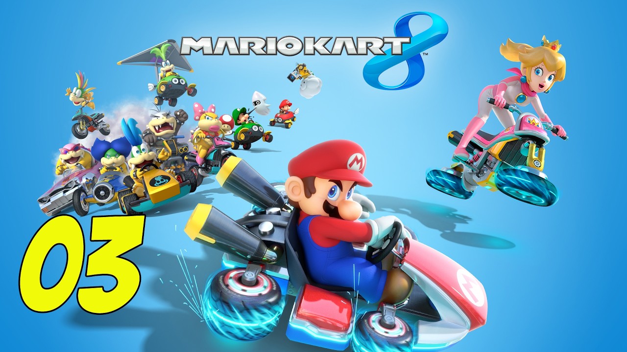 TAÇA CARAPAÇA, TAÇA BANANA E TAÇA FOLHA – Mario Kart 8 Deluxe – Nintendo Switch – Walkthrough 03