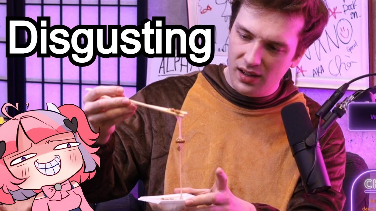 Ironmouse Watches Connor Eating Natto