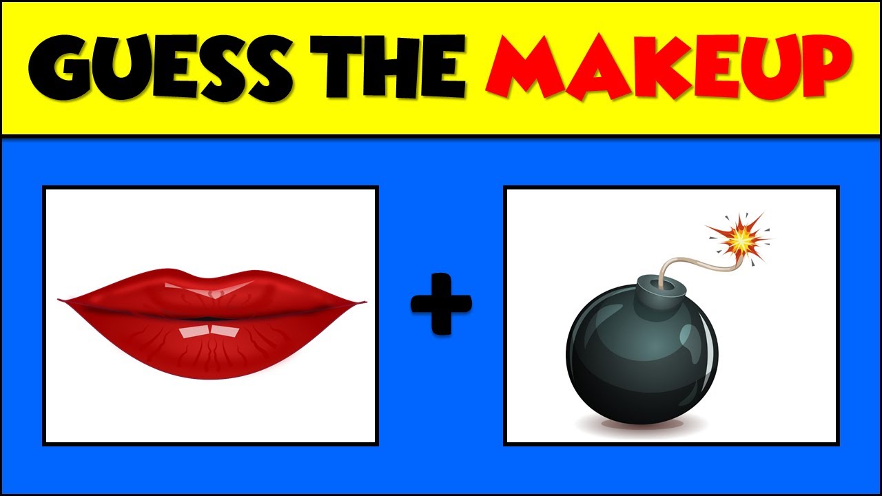 Guess the MakeUp from Emoji | मेकअप का नाम बताओ | Hindi Paheliyan | Emoji Puzzle | Emoji Challenge