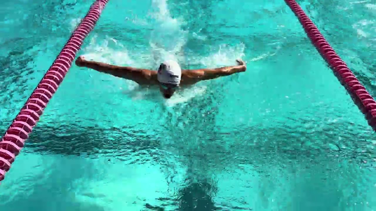 200 Fly 3 Heats After Swimming 100 Free...