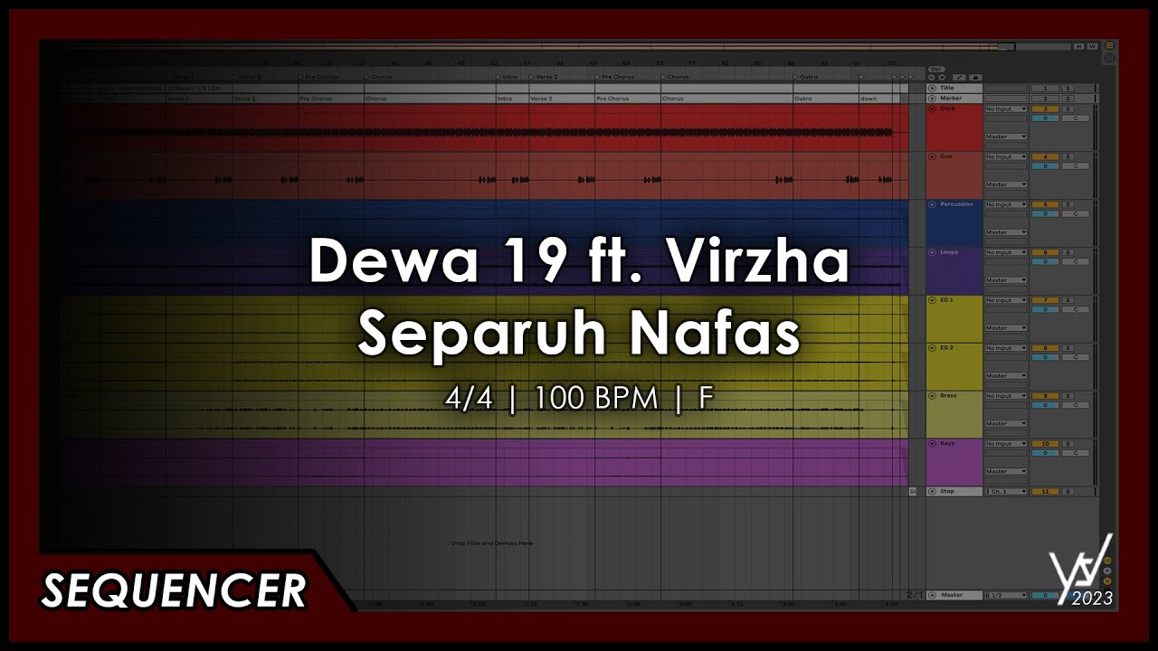 Dewa 19 ft. Virzha - Separuh Nafas [Sequencer]
