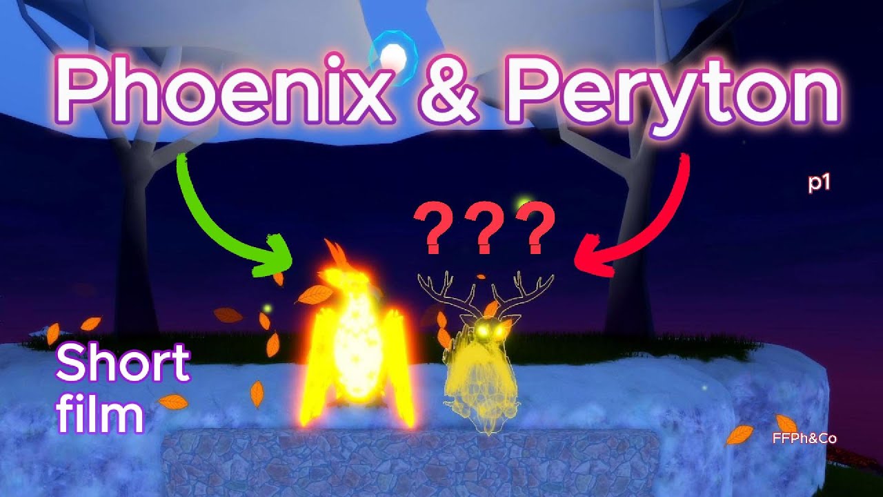 Phoenix & Peryton: Skylands Short Film - Part 1 🐦🎉 Feather Family #RobloxShorts #FeatherFamily