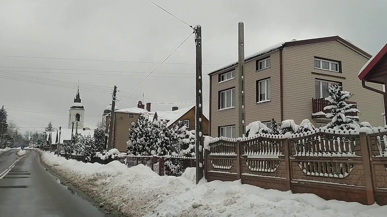 Zabłudów zimą 2021.