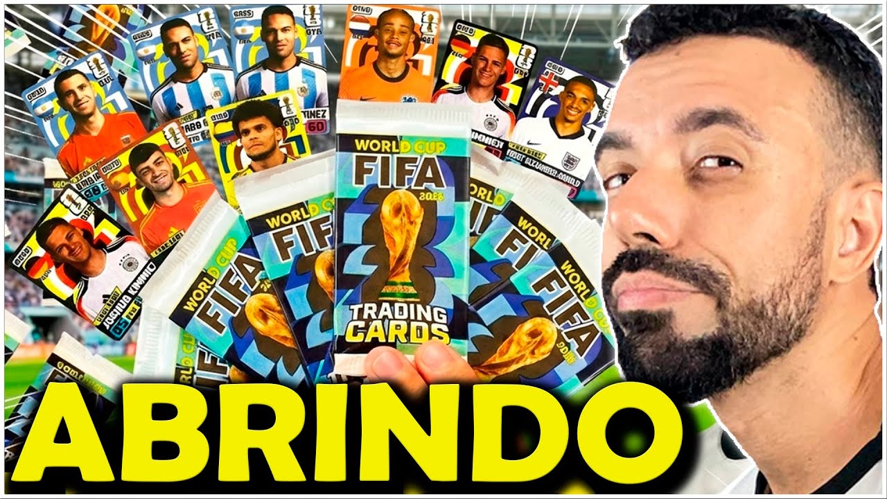 CARDS COPA do MUNDO 2026 - Abrindo, organizando e analisando essa coleção!