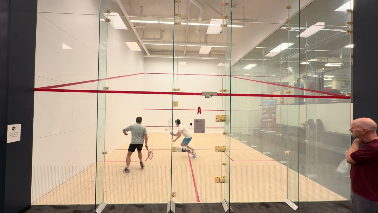 Squash - MRU Open 2026 - Division 5 - Finals - Michael vs Jonathan