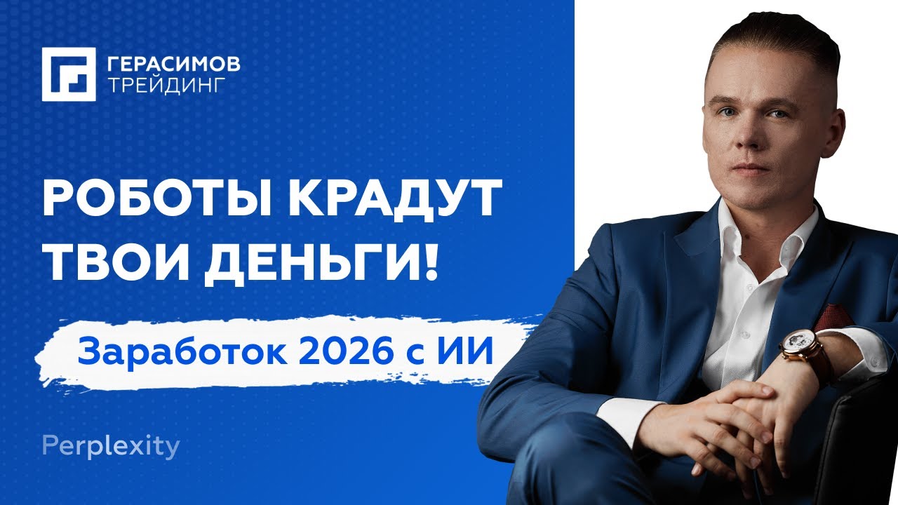 Роботы КРАДУТ твои деньги! Прогноз на 2026 год