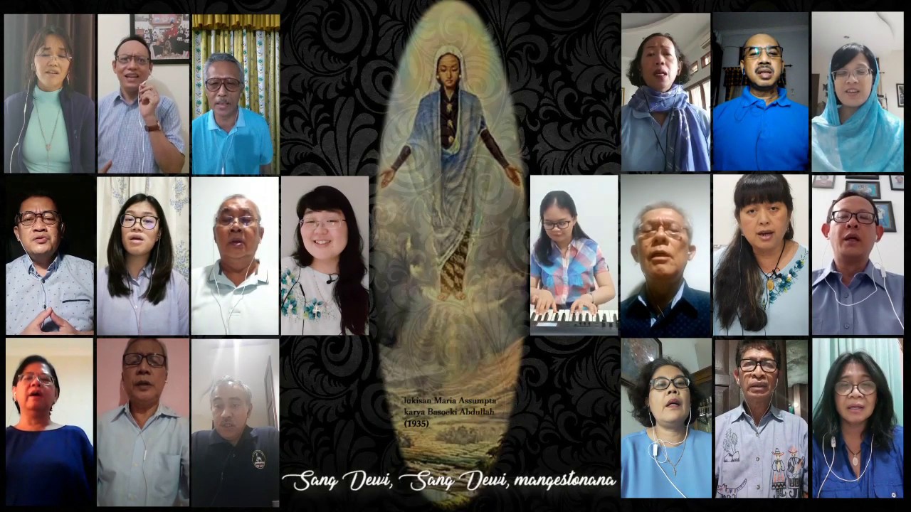 Ndherek Dewi Maria - Koor Tyas Dalem SATB #choir | Arr. Paul Widyawan