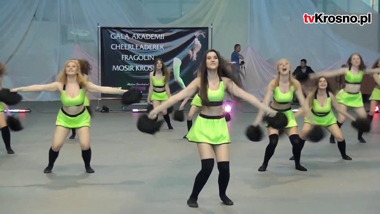 Cheerleaderki z Krosna pokazały klasę! Efektowne akrobacje, wdzięk i zachwycona publiczność