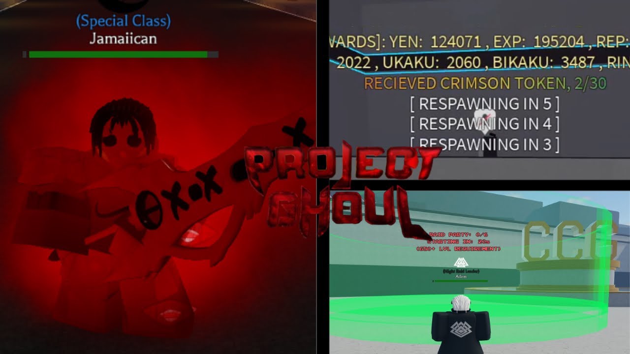 [Project Ghoul] - Как получить Crimson Tokens для Crimson Rag...(ROBLOX)