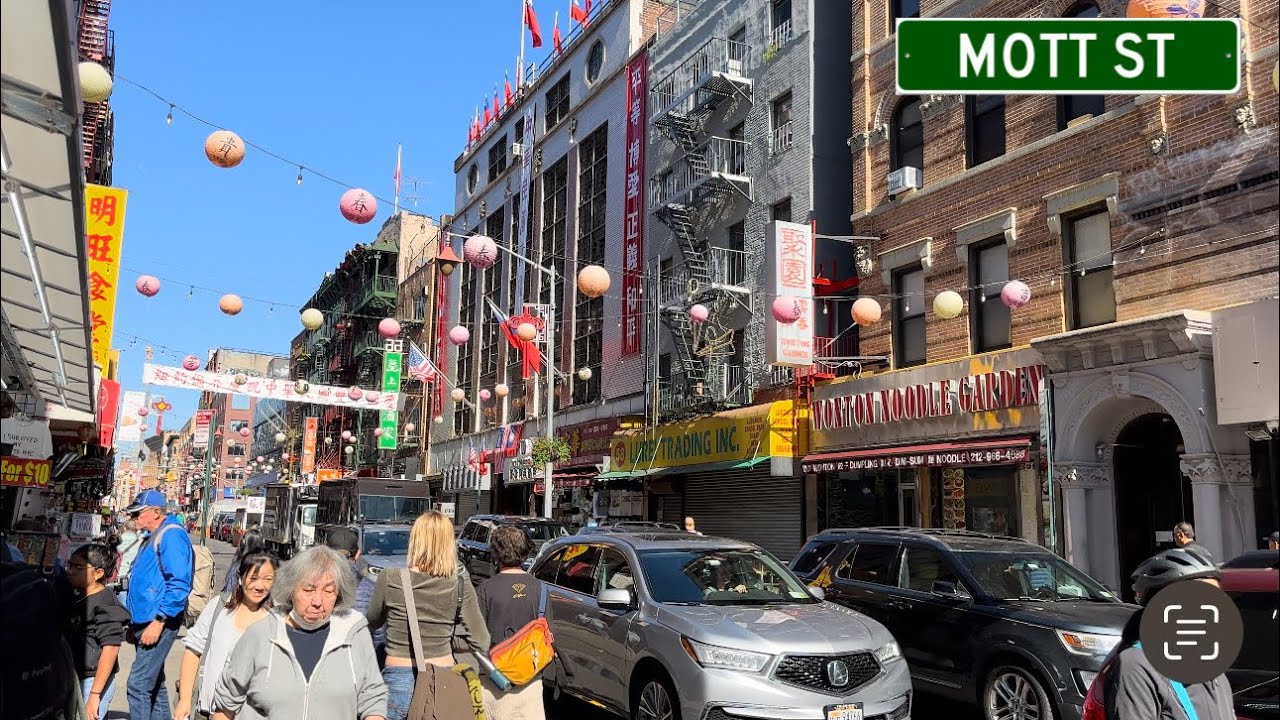 Mott Street Manhattan NYC