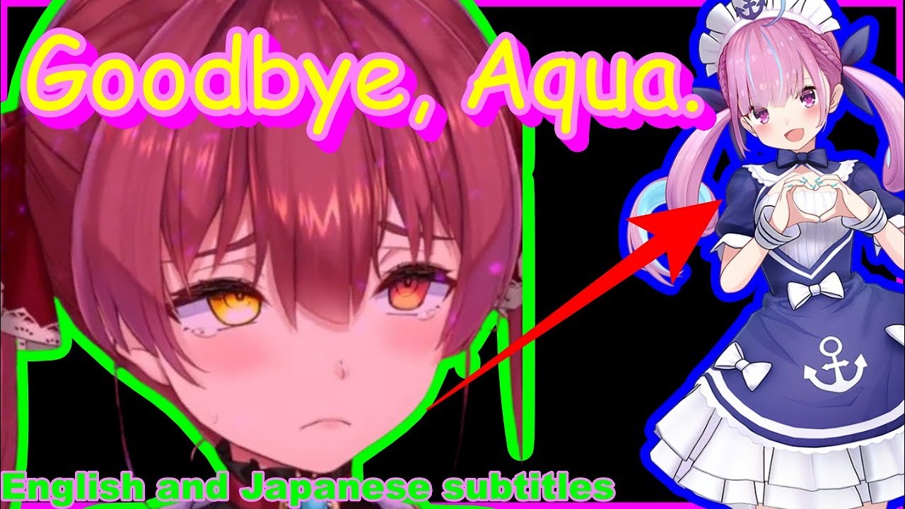 Marine talks about Aqua graduating from Hololive.