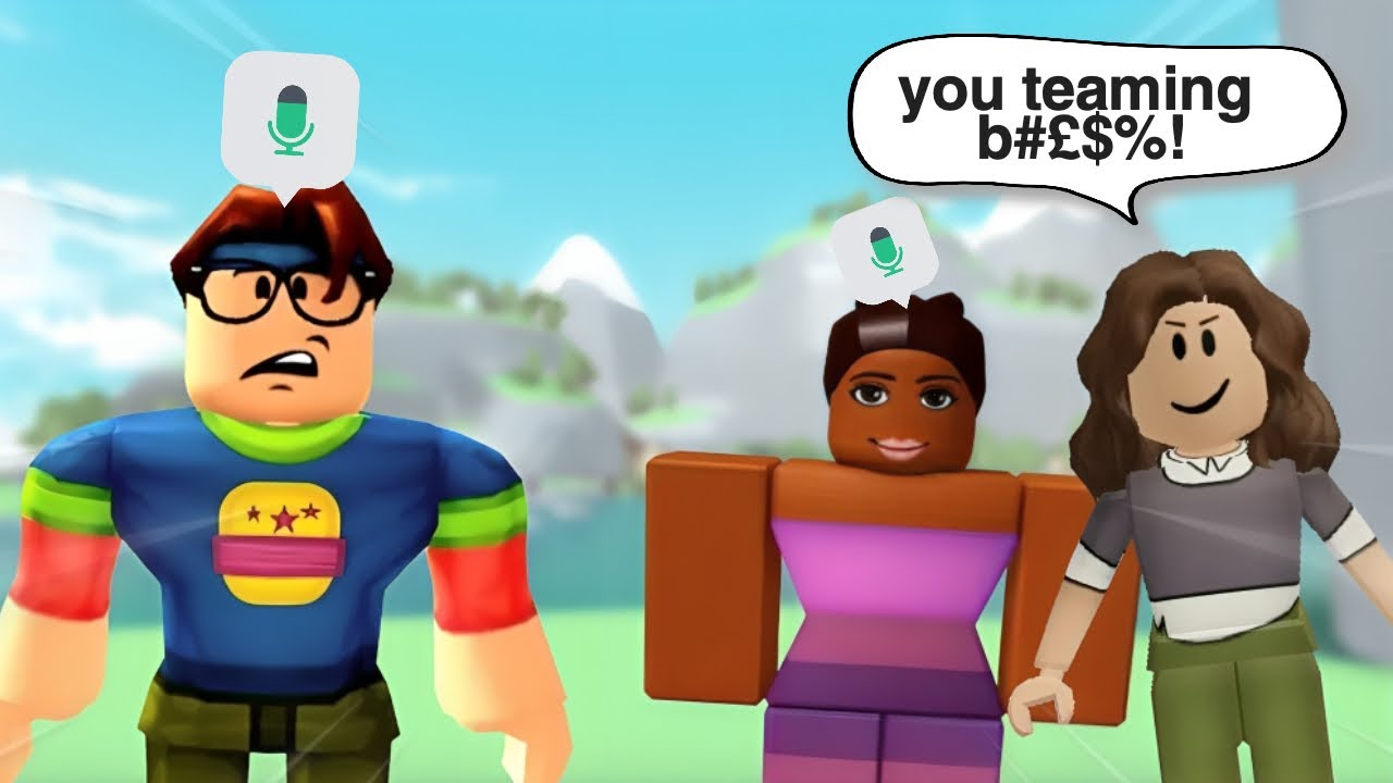 Я использовал голосовой чат в Total Roblox Drama *Хаотичный*