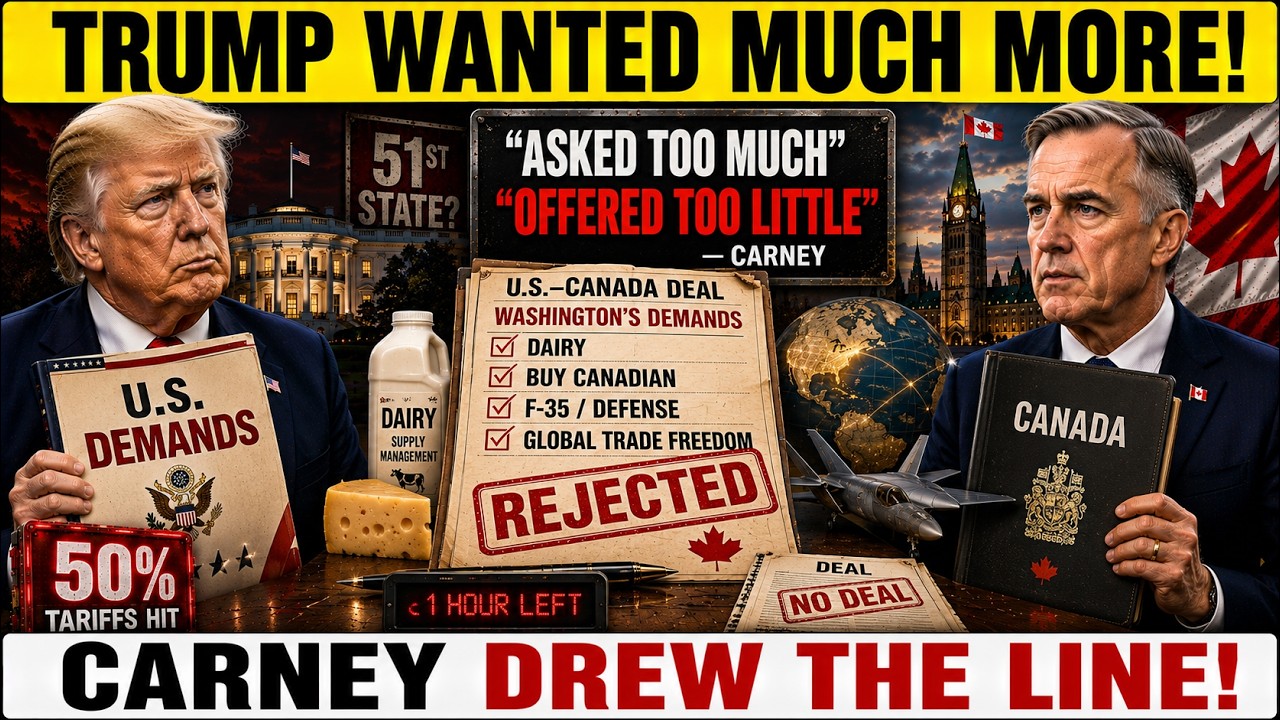 Trump's Canada Demands Went Far Beyond Tariffs &mdash; Here's What He Wanted