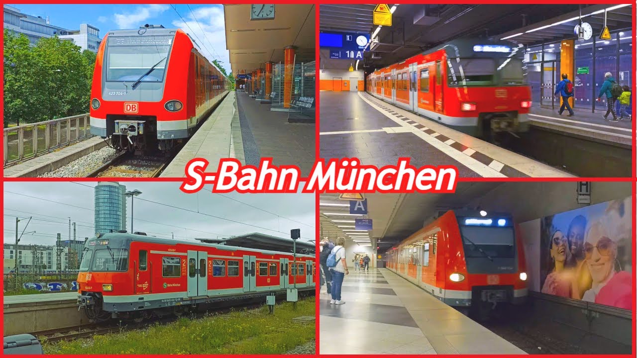 Мюнхенская городская электричка : все линии ( Deutsche Bahn ) ACC84