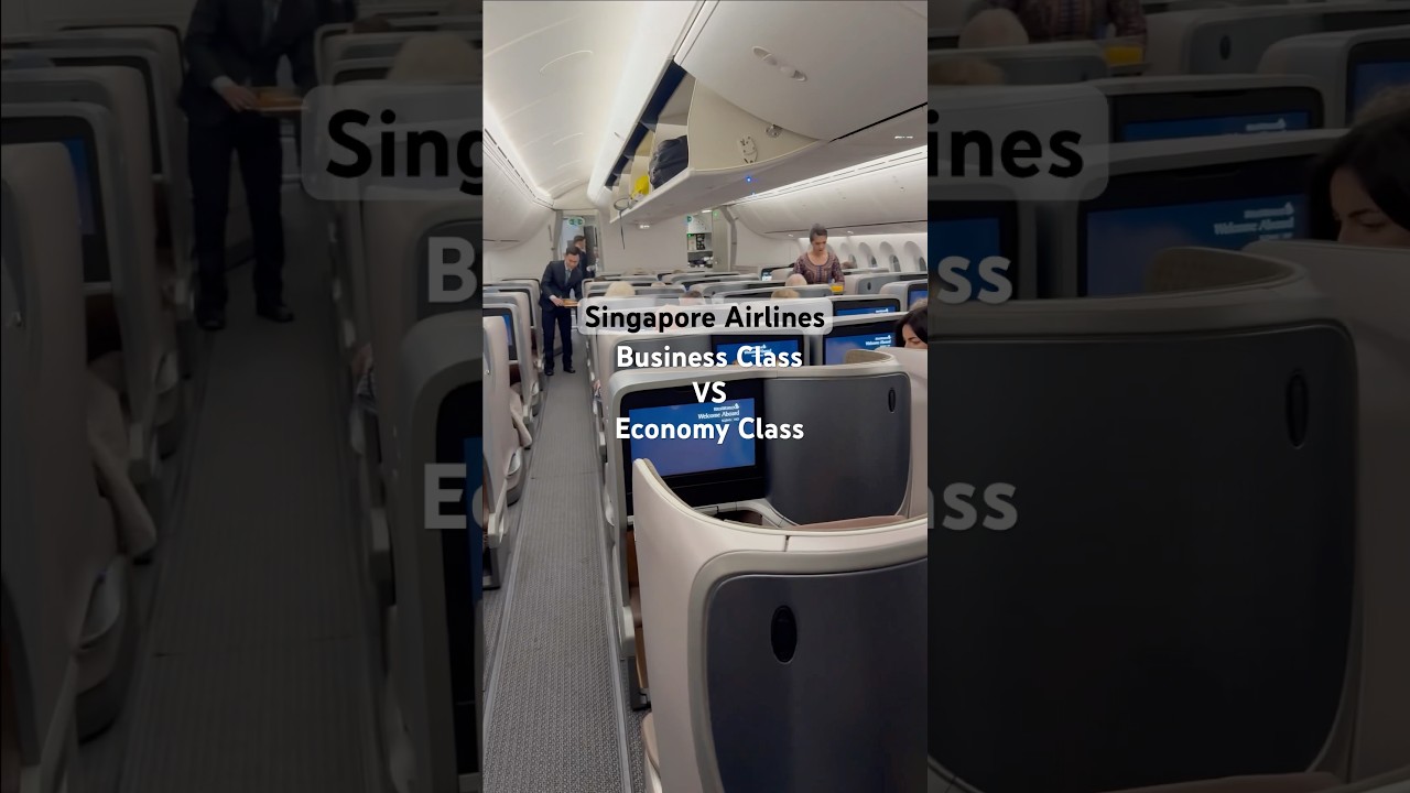 Singapore Airlines Boeing 787-10: Business vs Economy - worth the upgrade?