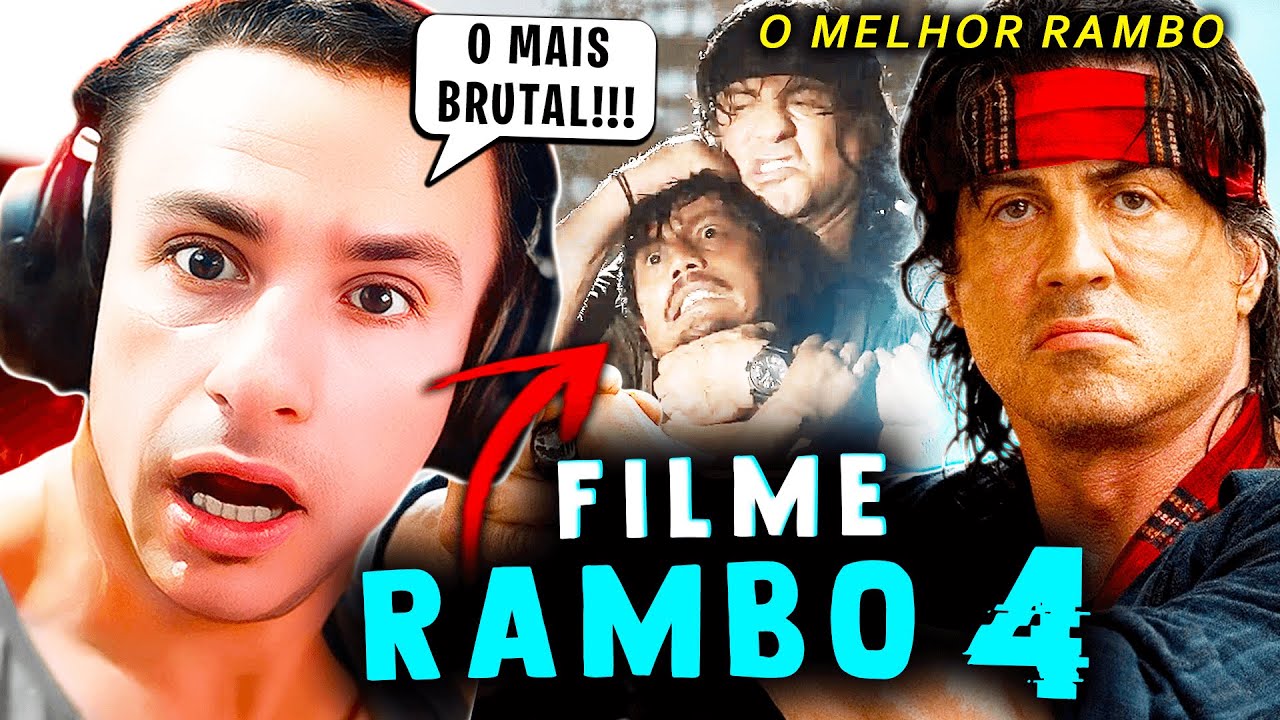 SUPER XANDÃO ASSISTINDO - FILME RAMBO 4: O MELHOR FILME DO RAMBO (RAMBO GADO DE MULHER?)