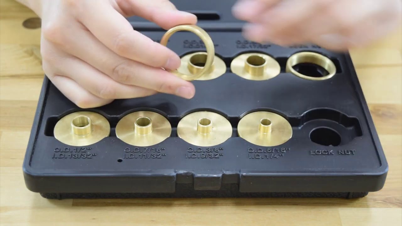 10 Piece Brass Bushing Set B3939 (Unboxing) -  Busy Bee Tools
