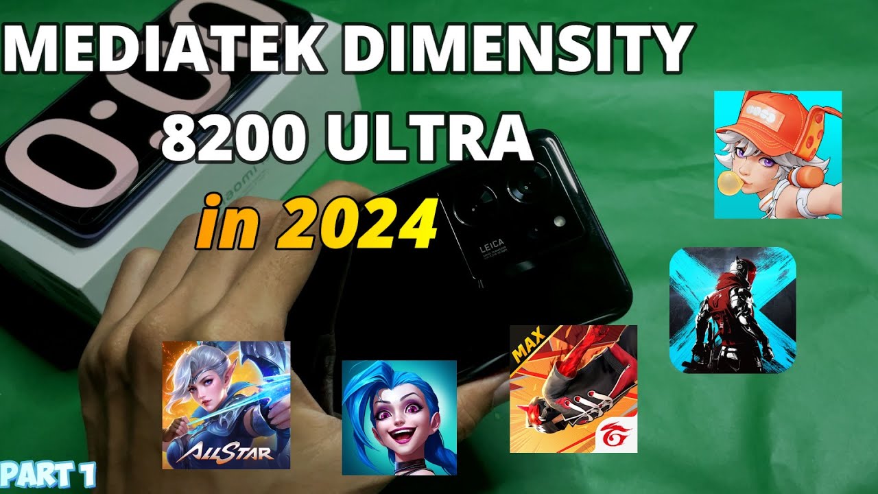 Mediatek Dimensity 8200 Ultra in 2024 | Xiaomi 13T | Gaming Test