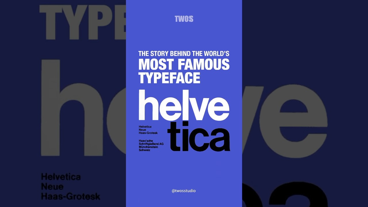 История Helvetica