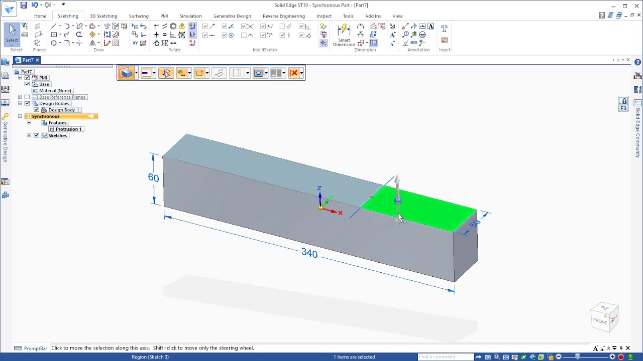 CAD software for Students: Learn fast flexible modeling with Solid Edge
