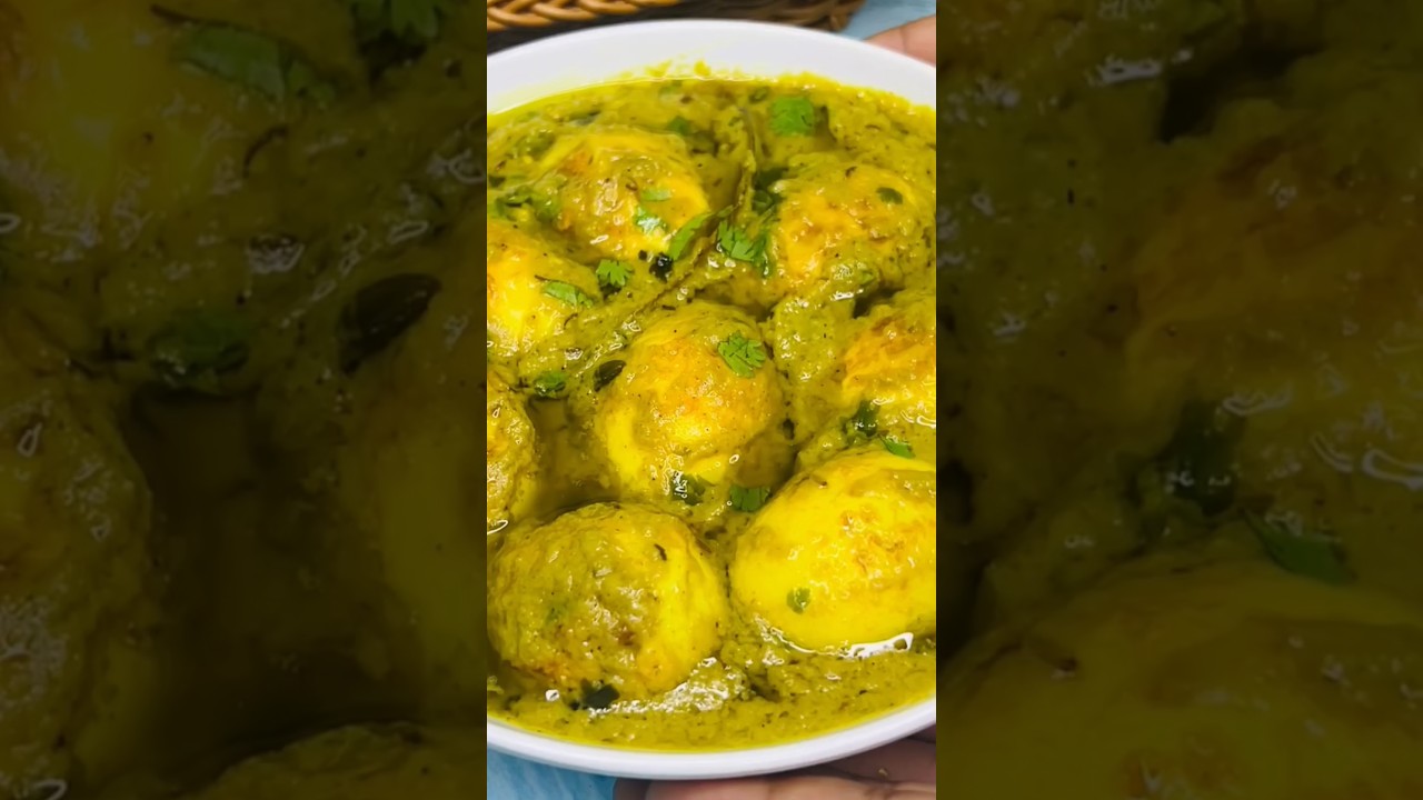 Mughlai Anda Curry | Creamy Anda Gravy Recipe