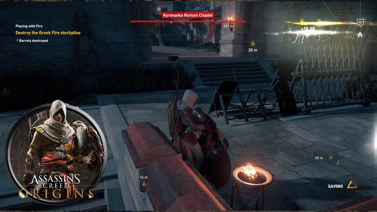 🔥 Playing With Fire! Hancurkan Greek Fire Stockpiles – Assassin’s Creed Origins #openworld